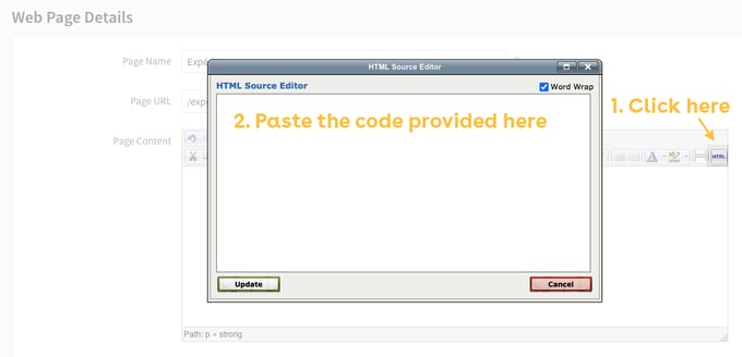 bigcommerce instructions - screenshot